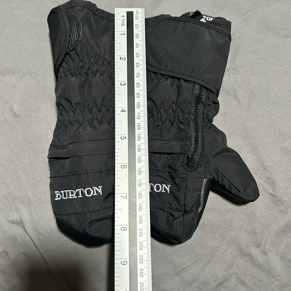 Burton Mini Mitt Ski Snowboard Gloves Black Kids Size 2T - Picture 9 of 9